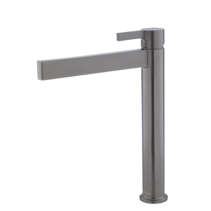 Fienza Sansa Basin Mixer Tap Gunmetal Grey, 2 Sizes