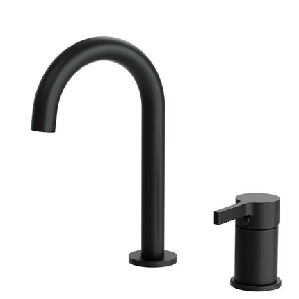 Fienza Sansa Hob Basin Mixer Tap and Spout Set Matte Black , Default Title