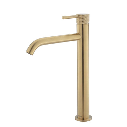 Fienza Axle Basin Mixer Tap Urban Brass, 2 Sizes