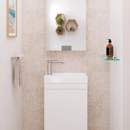 Fienza Tono Basin Mixer Brushed Nickel ,