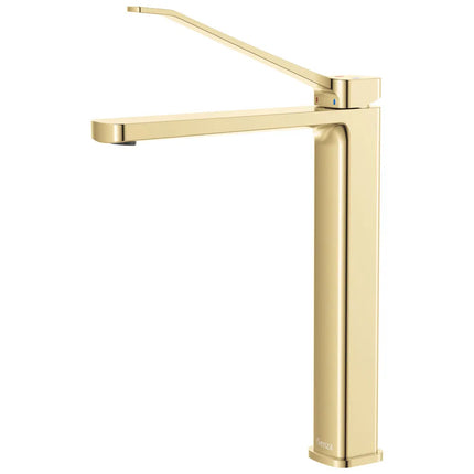 Fienza Tono Care Basin Mixer Brass Gold, 3 Sizes