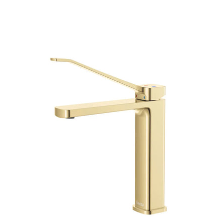 Fienza Tono Care Basin Mixer Brass Gold, 3 Sizes