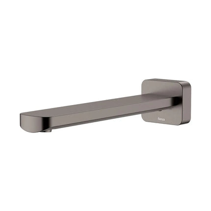 Fienza Tono Wall Basin/Bath Outlet Gun Metal Grey , 220mm
