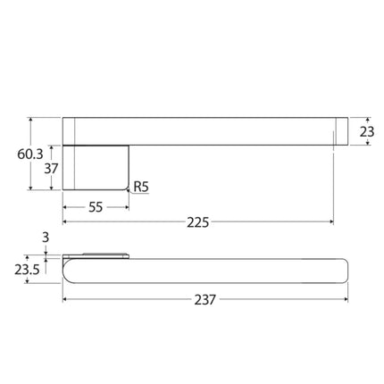 Fienza Tono Swivel Bath Outlet Brushed Nickel ,