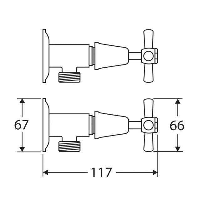 Fienza Houston Washing Machine Outlets, Tap Assemblies ,