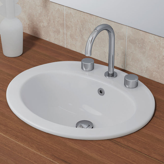 Fienza Kaya Chrome Basin Tap Set, 3 Piece Tapware ,