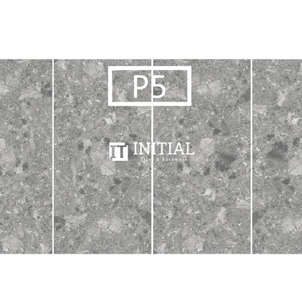 Outdoor Terrazzo Dark Grey External 300X600 ,