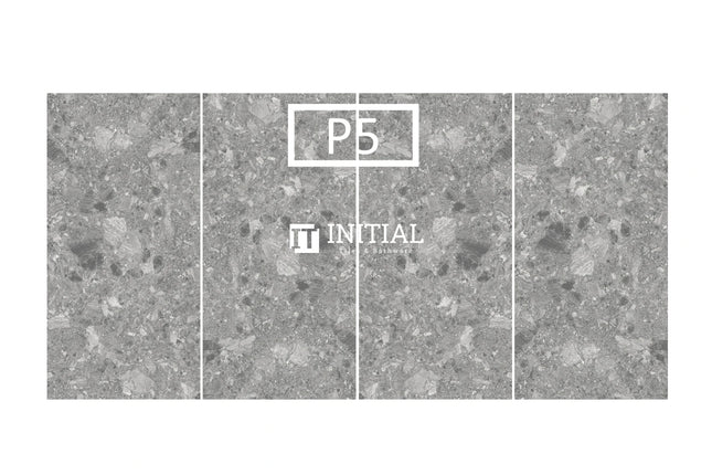 Outdoor Terrazzo Dark Grey External 300X600 ,