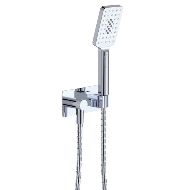 Fienza Tono Hand Shower Soft Square Plate Chrome ,