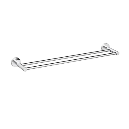 Otus Slimline Double Towel Rail Chrome, 2 Sizes