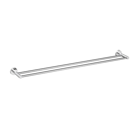 Otus Slimline Double Towel Rail Chrome, 2 Sizes