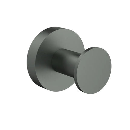 Otus Slimline Robe Hook Gun Metal Grey