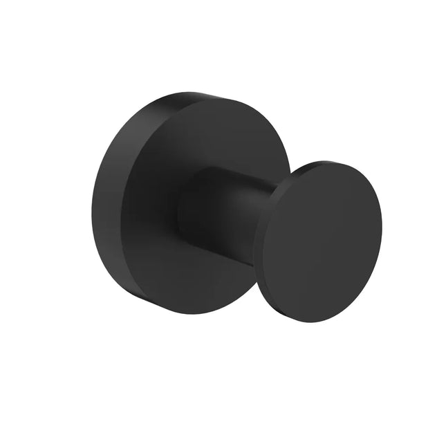 Otus Slimline Robe Hook Matt Black