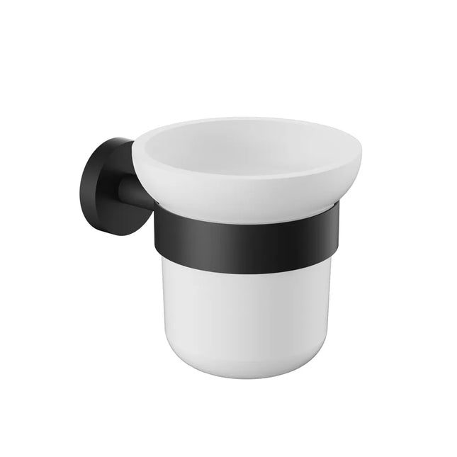 Otus Slimline Toilet Brush and Holder Matt Black