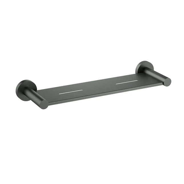 Otus Slimline Metal Shelf Gun Metal Grey