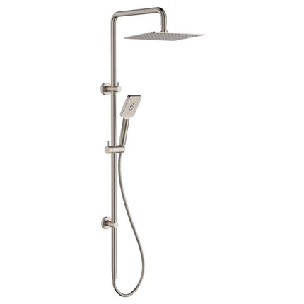 Fienza Tono Twin Shower Brushed Nickel ,