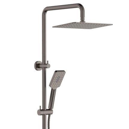 Fienza Tono Twin Shower Gun Metal Grey ,