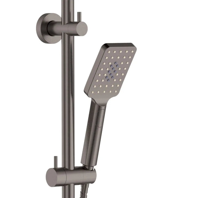 Fienza Tono Twin Shower Gun Metal Grey ,