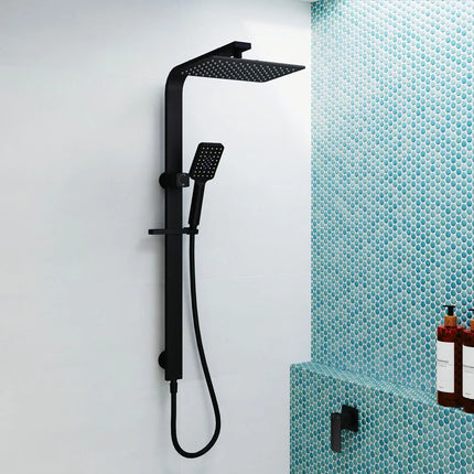 Fienza Tono Deluxe Twin Shower Matt Black