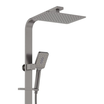 Fienza Tono Deluxe Twin Shower Gun Metal Grey