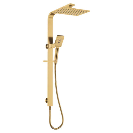 Fienza Tono Deluxe Twin Shower Brass Gold