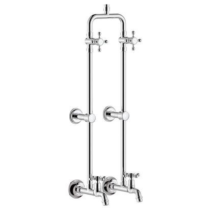 Fienza Lillian Exposed Rail Shower & Bath Set Chrome ,