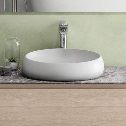 Fienza RAK Cloud Above Counter Basin Matte White ,