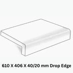 610 X 406 X 40/20mm