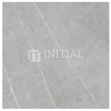 Marble Look Tile Pedro Light Grey Matt 600X600 ,