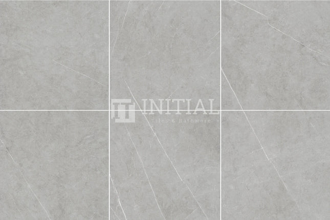 Marble Look Tile Pedro Light Grey Matt 300X300 ,