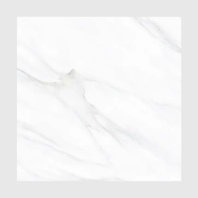 Marble Look Tile Lumix Carrara Polished 600X600