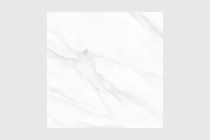 Marble Look Tile Lumix Carrara Polished 600X600
