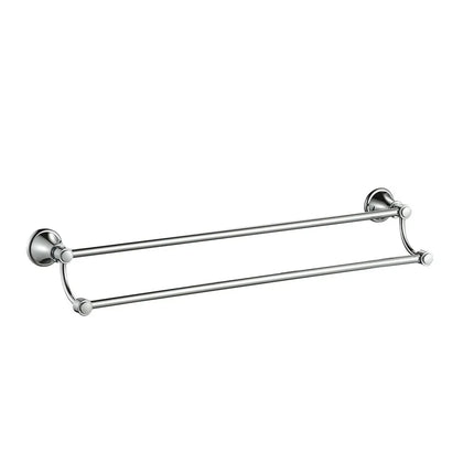 Ikon Clasico Double Towel Rail Chrome, 2 Sizes