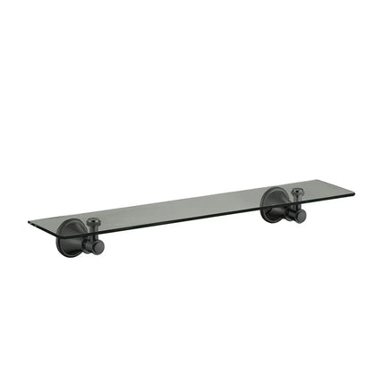 Ikon Clasico Glass Shelf Matt Black