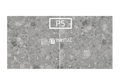 Outdoor Terrazzo Dark Grey External 600X600 ,