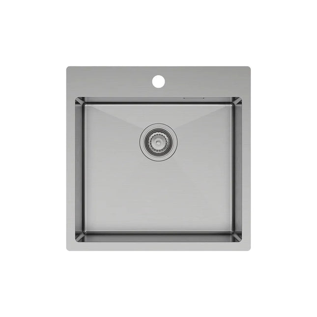 Fienza Hana Stainless Steel Laundry Sink, 42L, 1 Tap Hole