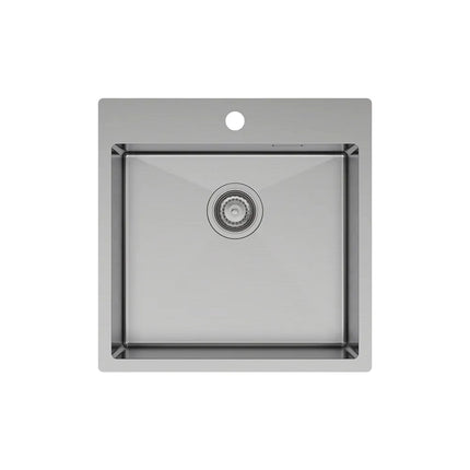 Fienza Hana Stainless Steel Laundry Sink, 42L, 1 Tap Hole