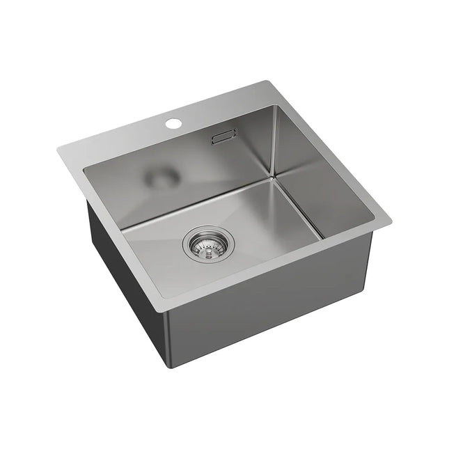Fienza Hana Stainless Steel Laundry Sink, 42L, 1 Tap Hole