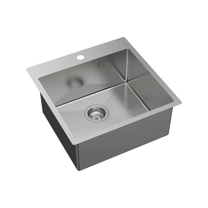 Fienza Hana Stainless Steel Laundry Sink, 42L, 1 Tap Hole