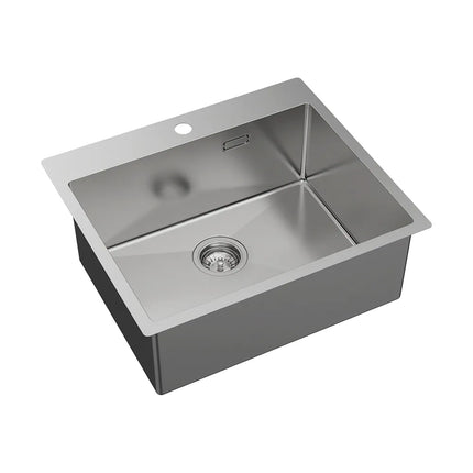 Fienza Hana Stainless Steel Laundry Sink, 50L, 1 Tap Hole