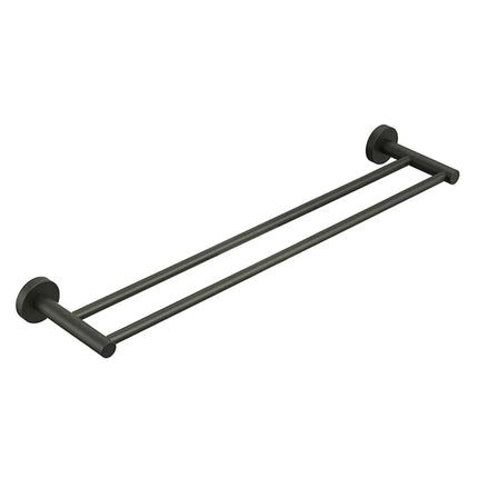 Otus Double Towel Rail Gun Metal Grey, 2 Sizes