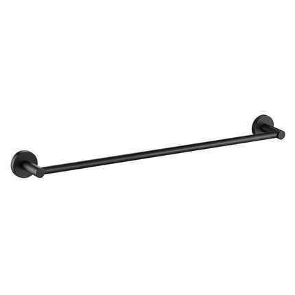 Otus Single Towel Rail Matt Black, 2 Sizes