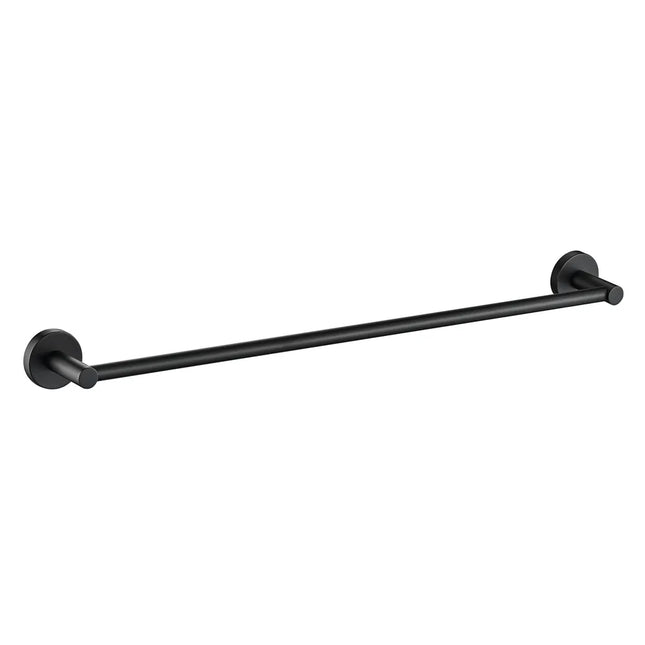 Otus Single Towel Rail Matt Black, 2 Sizes