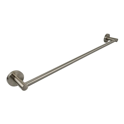 Otus Single Towel Rail Brushed Nickel, 2 Sizes