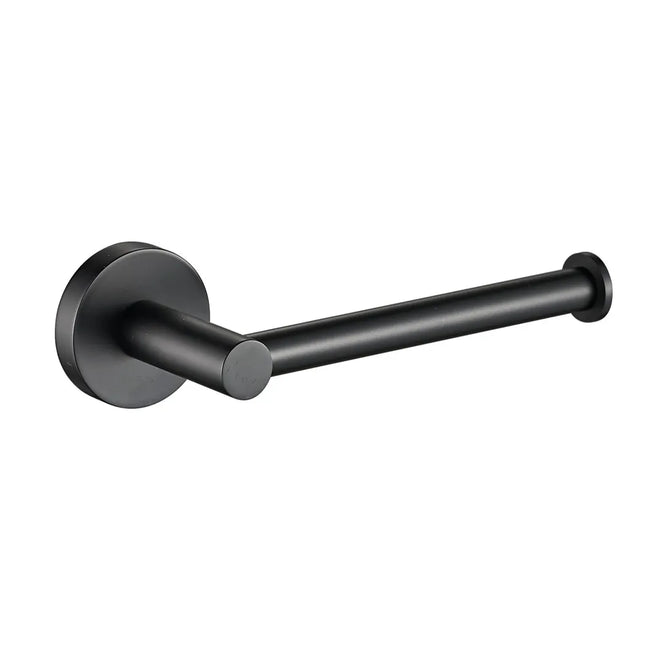 Otus L-Shaped Toilet Roll Holder Matt Black
