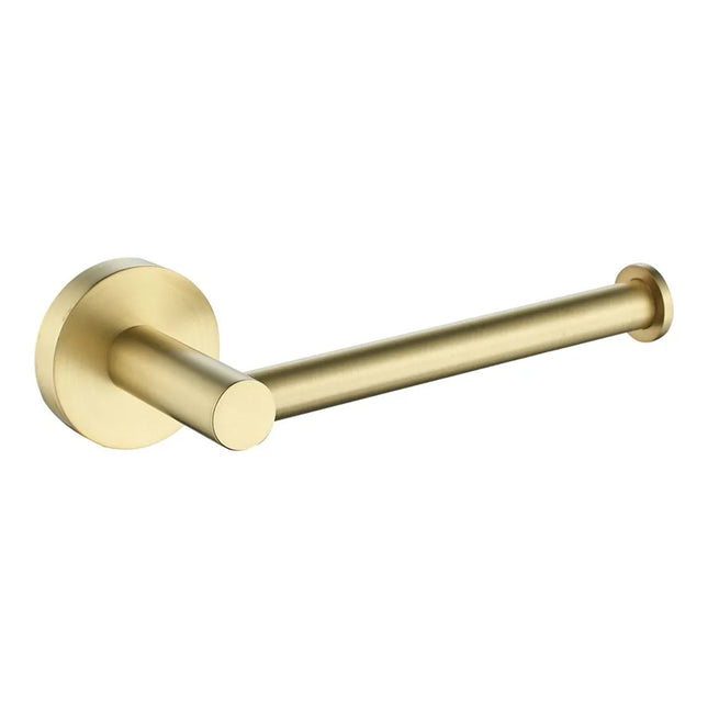 Otus L-Shaped Toilet Roll Holder Brushed Gold