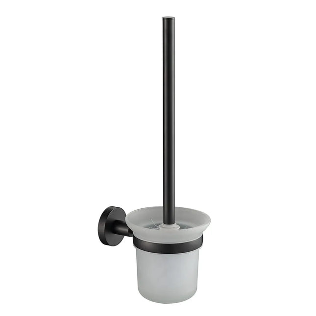 Otus Toilet Brush and Holder Matt Black