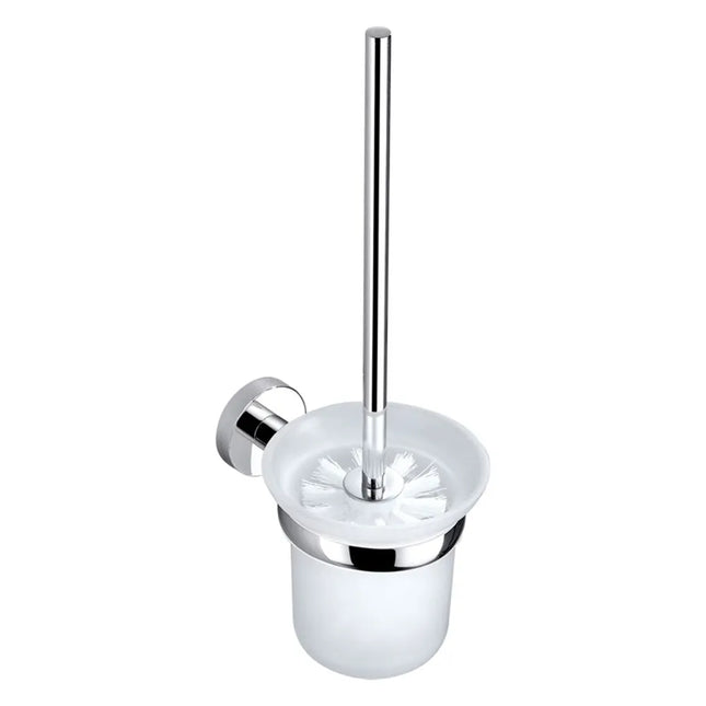 Otus Toilet Brush and Holder Chrome