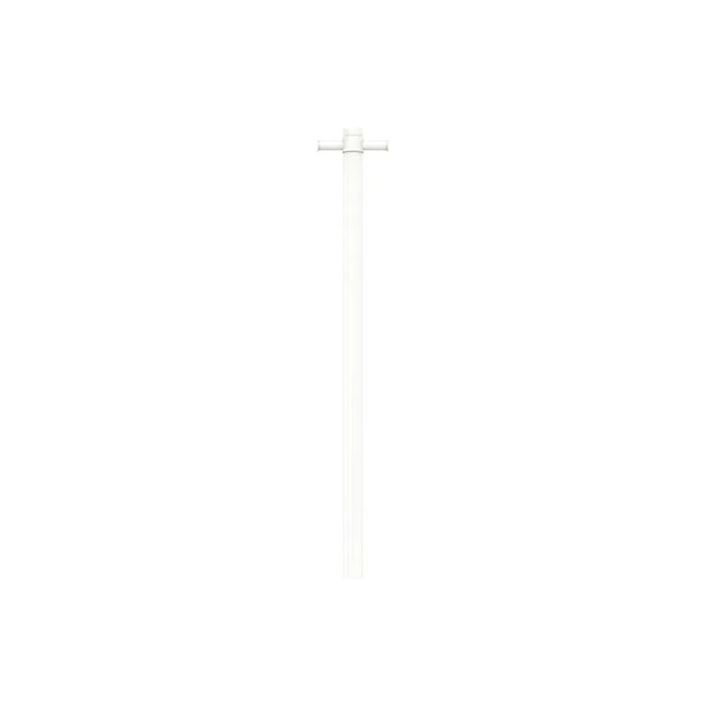 Fienza Isabella Vertical Heated Towel Rail 100 x 900mm Matte White ,