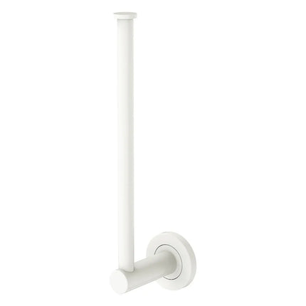 Fienza Kaya Dual Purpose Matte White Hand Towel Rail/Roll Holder ,